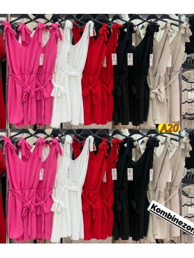 Kombinezony damskie wloskie, Size uni ,paczka 6szt,mix kolor
