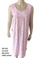 Koszule nocne damskie , Size 2xl-4xl,paczka 12szt,mix kolor