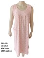 Koszule nocne damskie , Size 2xl-4xl,paczka 12szt,mix kolor