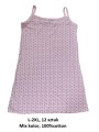 Koszule nocne damskie , Size l-2xl,paczka 12szt,mix kolor
