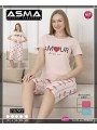 Piżama damskie tureckie, Size s-2xl,paczka 10szt,mix kolor
