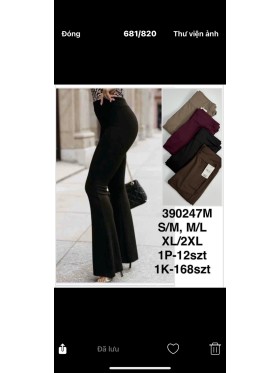 Spodnie damskie , Size s-2xl ,paczka 12szt,mix kolor