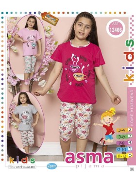 Piżama DZIECIĘCA tureckie, Size 3-12 lat,paczka 10szt,mix kolor