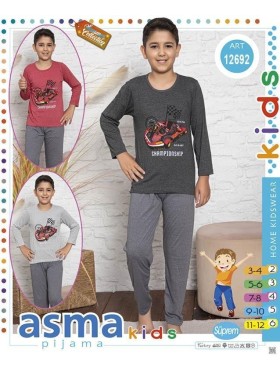Piżama DZIECIĘCA tureckie, Size 3-12 lat,paczka 10szt,mix kolor