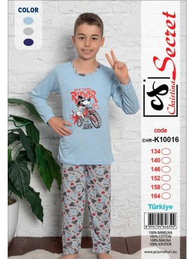 Piżama DZIECIĘCA tureckie, Size 134-164,paczka 12szt,mix kolor