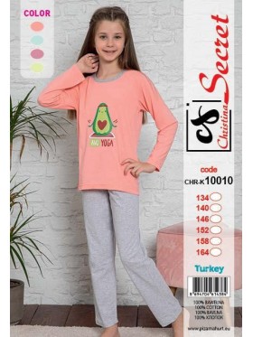 Piżama DZIECIĘCA tureckie, Size 134-164,paczka 12szt,mix kolor