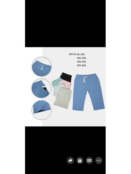 Rybaczki damskie , Size XL-6xl ,paczka 12szt,mix kolor