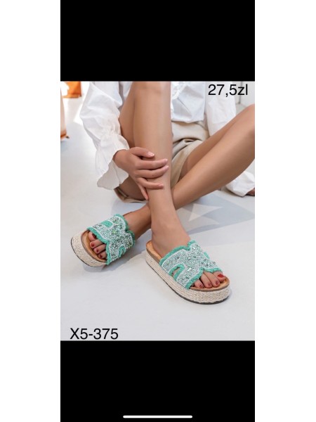 Buty  Klapki Damskie (36-41,12par)