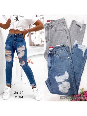 Jeansy damskie , size 34-42 paczka 10szt,1 KOLOR