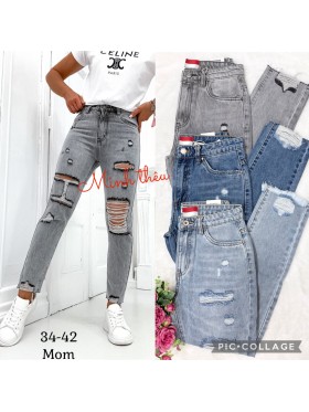 Jeansy damskie , size 34-42 paczka 10szt,1 KOLOR