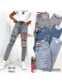 Jeansy damskie , size 34-42 paczka 10szt,1 KOLOR