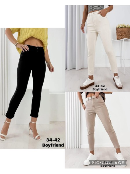 Jeansy damskie , size 34-42 paczka 10szt,1 KOLOR