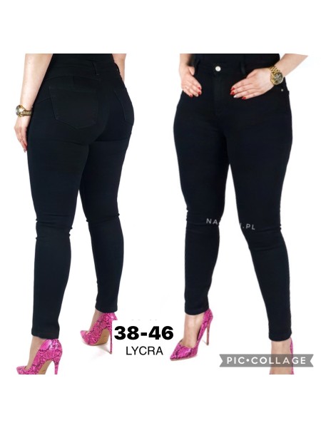 Jeansy damskie , size 38-46 paczka 10szt,