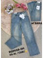 Jeansy damskie M'sara, size xs-xl paczka 12szt,