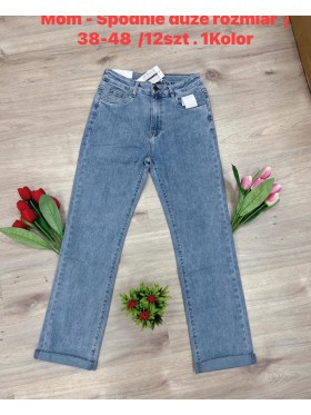 Jeansy damskie , size 38-48 paczka 12szt,