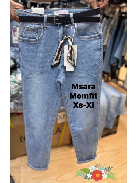 Jeansy damskie M'sara, size xs-xl paczka 12szt,