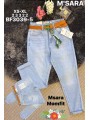 Jeansy damskie M'sara, size xs-xl paczka 12szt,