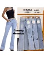 Jeansy damskie M'sara, size s-2xl paczka 12szt,