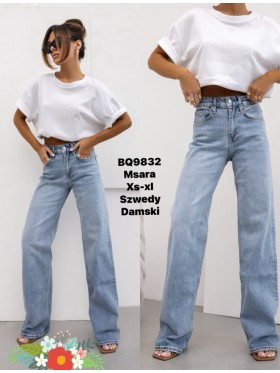 Jeansy damskie M'sara, size xs-xl paczka 10szt,