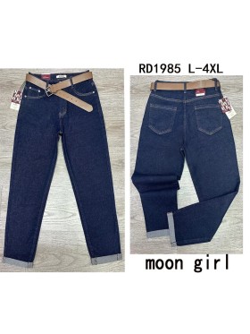 Jeansy damskie M'sara, size l-4xl paczka 10szt,