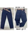 Jeansy damskie M'sara, size l-4xl paczka 10szt,