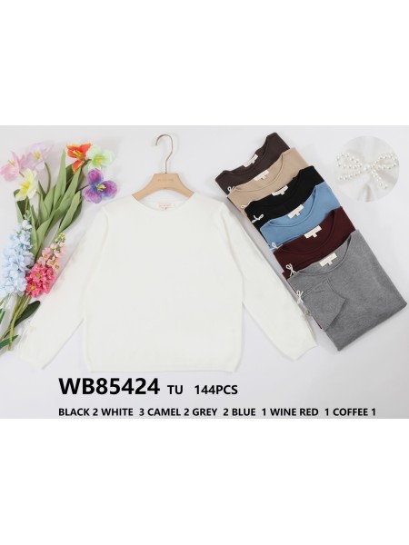 Swetry damskie , size uni paczka 12szt,mix kolor