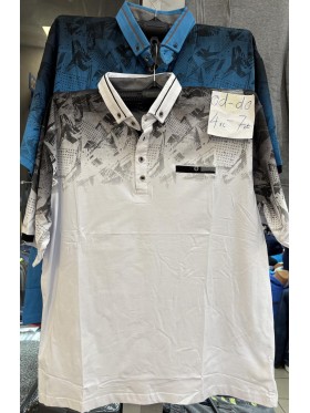 Bluzki MĘSKA , Size 4xl-7xl,paczka 12szt,mix kolor