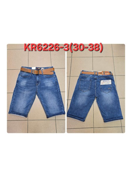 Spodenki JEANSOWE MĘSKA , Size 30-38,paczka 12szt,1kolor
