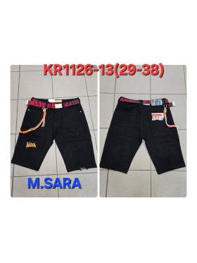 Spodenki JEANSOWE MĘSKA , Size 29-38,paczka 10szt,1kolor