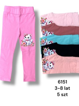 Leginsy DZIECIĘCA , Size 3-8 lat,paczka 5szt,1kolor