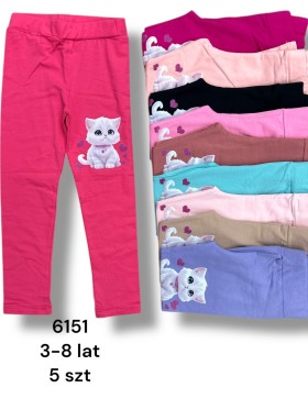 Leginsy DZIECIĘCA , Size 3-8 lat,paczka 5szt,1kolor