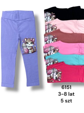Leginsy DZIECIĘCA , Size 3-8 lat,paczka 5szt,1kolor