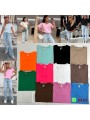 Bluzki damskie  , size uni paczka 6szt,mix kolor