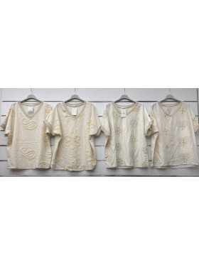 Bluzki damskie  , size uni paczka 6szt,1 kolor