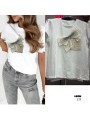 Bluzki damskie  , size uni paczka 6szt,1 kolor