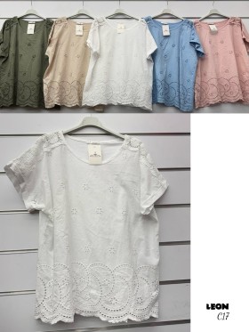 Bluzki damskie  , size uni paczka 6szt,mix kolor