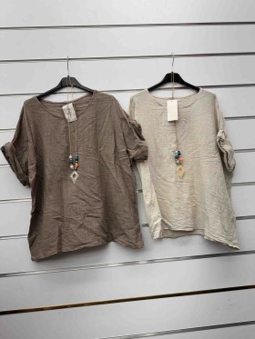 Bluzki damskie  , size uni paczka 6szt,mix kolor