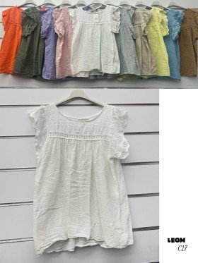 Bluzki damskie  , size uni paczka 6szt,mix kolor