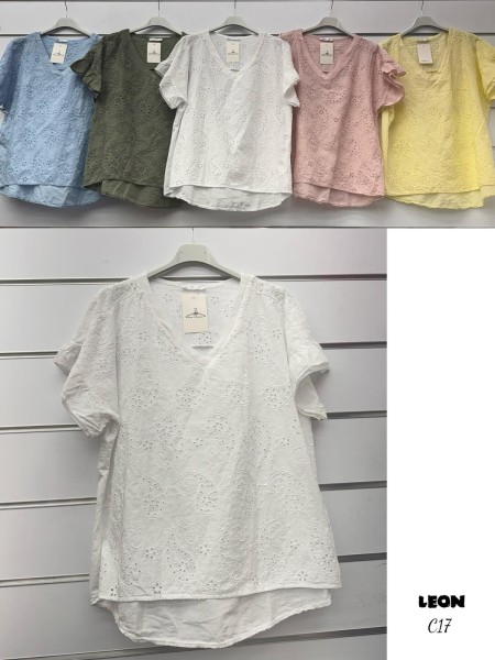 Bluzki damskie  , size uni paczka 6szt,mix kolor