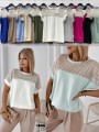 Bluzki damskie  , size uni paczka 6szt,mix kolor
