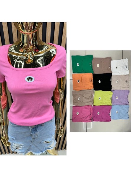 Bluzki damskie Tureckie , size uni paczka 10szt,mix kolor