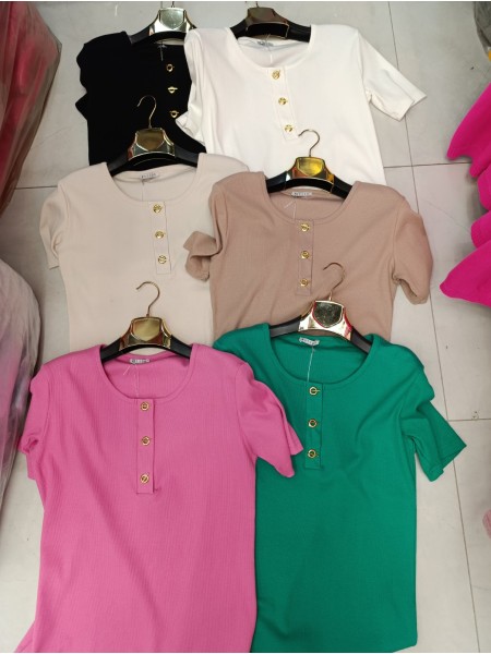 Bluzki damskie Tureckie , size uni paczka 10szt,mix kolor