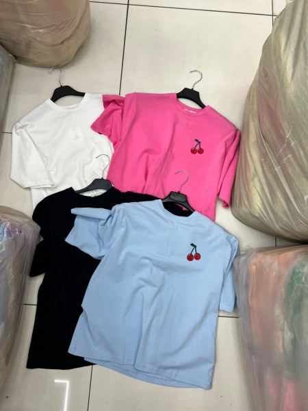 Bluzki damskie Tureckie , size uni paczka 10szt,mix kolor
