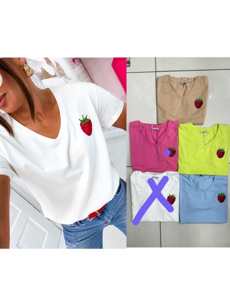 Bluzki damskie Tureckie , size uni paczka 10szt,mix kolor