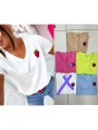 Bluzki damskie Tureckie , size uni paczka 10szt,mix kolor