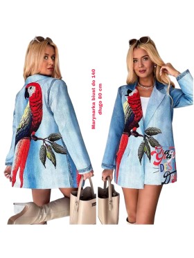 Marynarki biust do 140 długo 80cm damskie Włoskie, size uni paczka 6szt,1  kolor