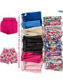 Spodenki biodra do 150 cm damskie Włoskie, size uni paczka 6szt,mix  kolor