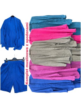 Komplety damskie Włoskie, size uni paczka 6szt,mix  kolor