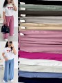 Spodnie biodra do 160cm, długość 99cm damskie Włoskie, size uni paczka 6szt,mix  kolor
