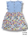 Sukienka DZIECIĘCA , Size 2-5 lat,paczka 4szt,1kolor